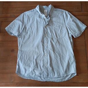 H&M Short‎ Sleeve Button-up Shirt Men's Size Large Hawaiian